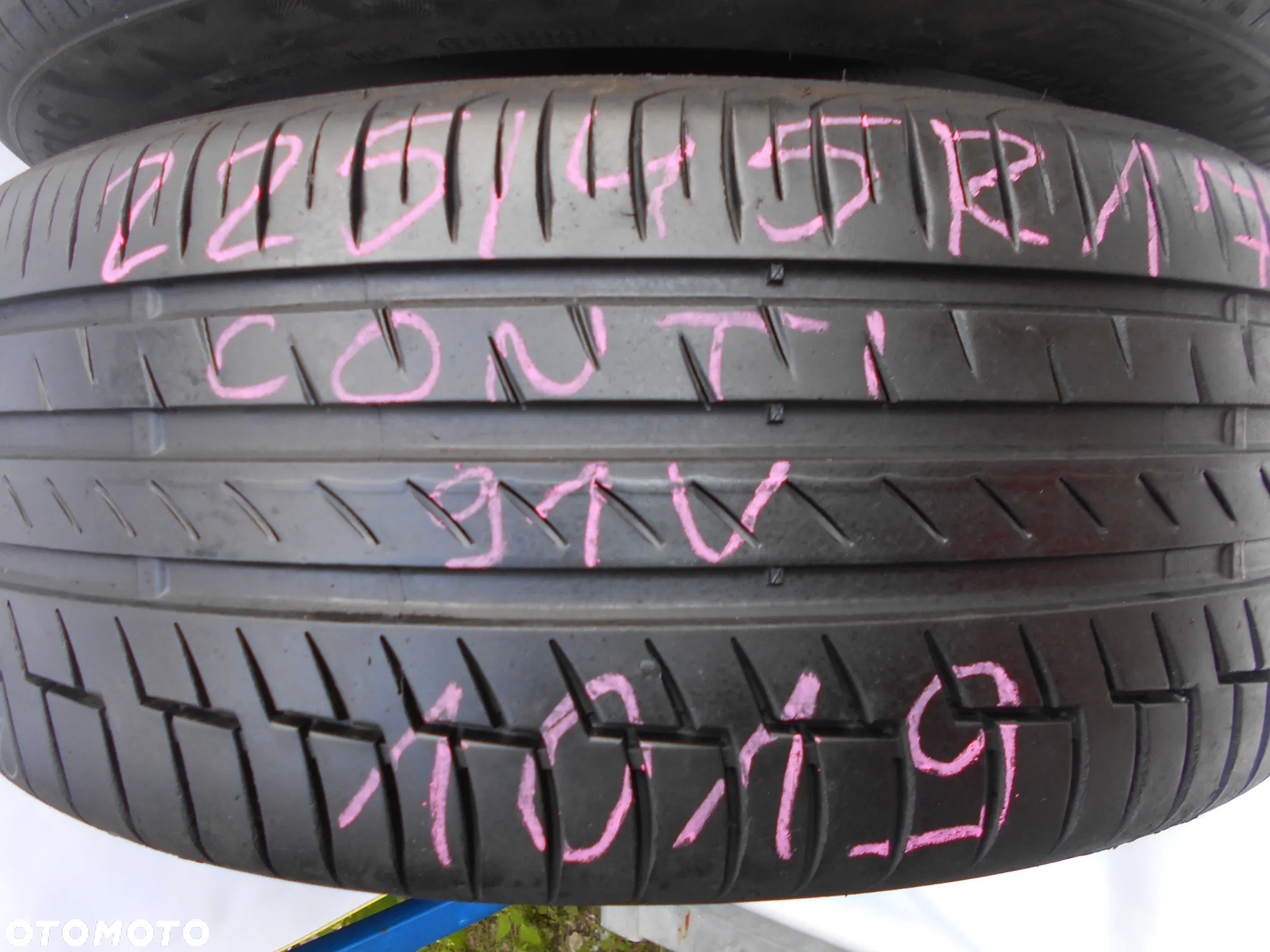 OPONY 225/45R17 CONTINENTAL PREMIUM CONTACT 6 DOT 1019 7.8MM - 3