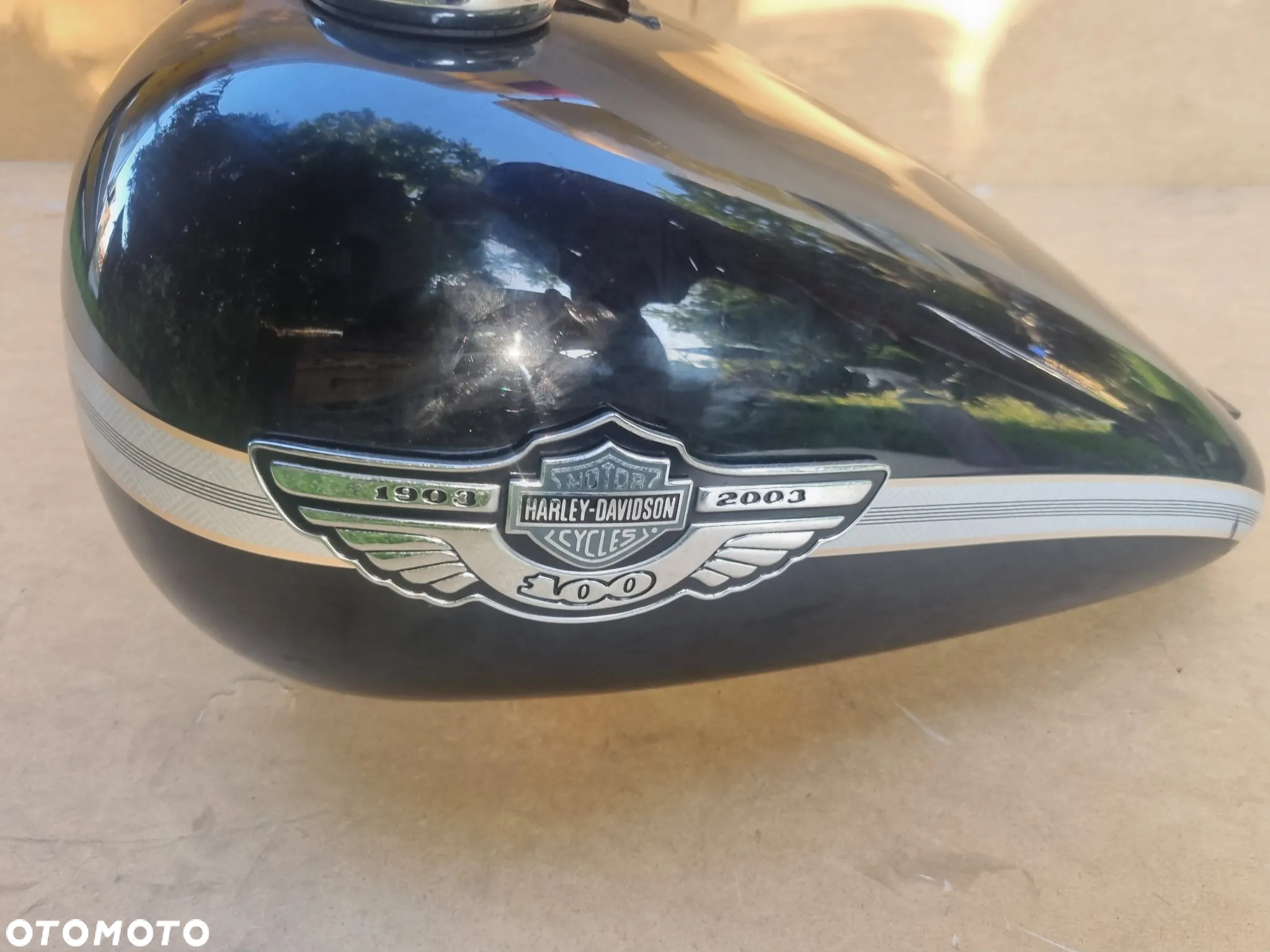 Harley Davidson Zbiornik bak paliwa Softail Slim Heritage Fat Boy Night Train 62180-00D - 5