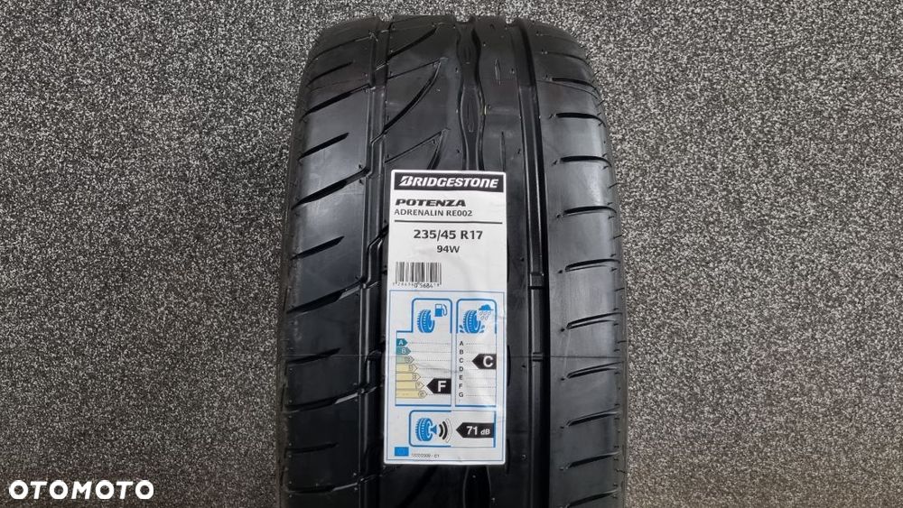 Bridgestone Potenza RE002  235/45/17 94W 1szt. Nowa! - 1