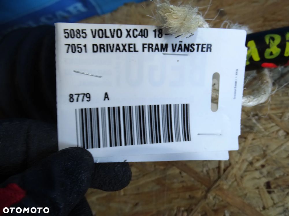 PÓŁŚ LEWA PRZEDNIA VOLVO XC4O ORYGINAŁ 31492989 - 5