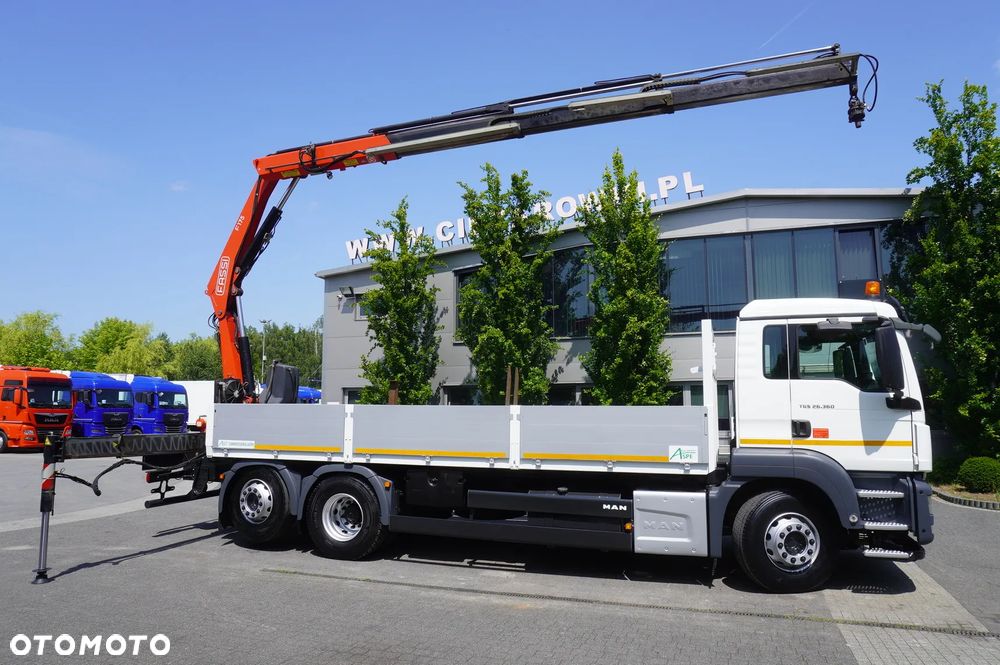 MAN TGS 26.360 burtowy / Dźwig Fassi F175 7.7 t / 3. oś skrętna - 5