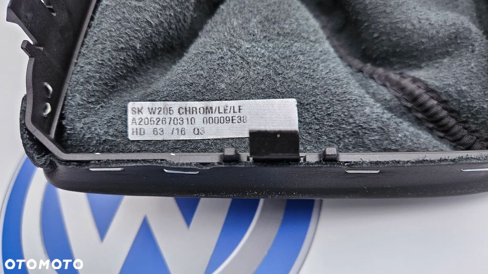 Mercedes C klasa W205 Lewarek zmiany biegów Mieszek Skrzynia manualna 6 biegów Gałka 2052670310 - 9