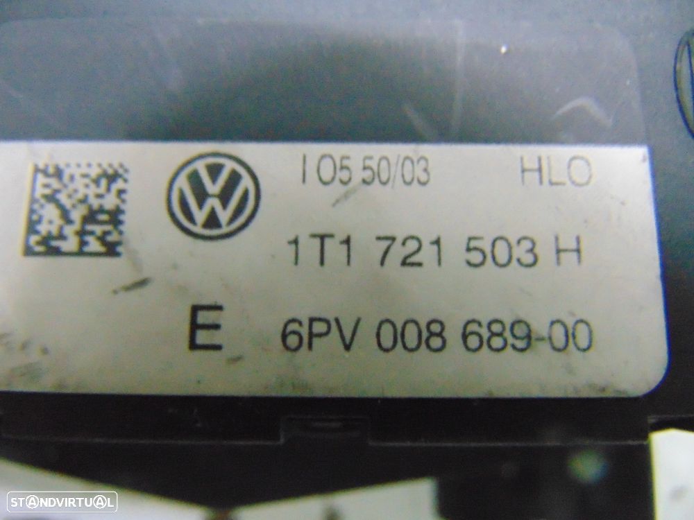VW Caddy pedal do acelerador/Comandos chaufagem - 8