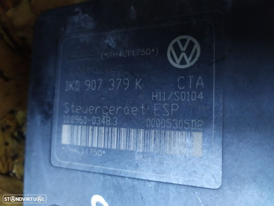 ABS VOLKSWAGEN GOLF V TOURAN AUDI A3 8P 1K0614517H 1K0907379K - 3