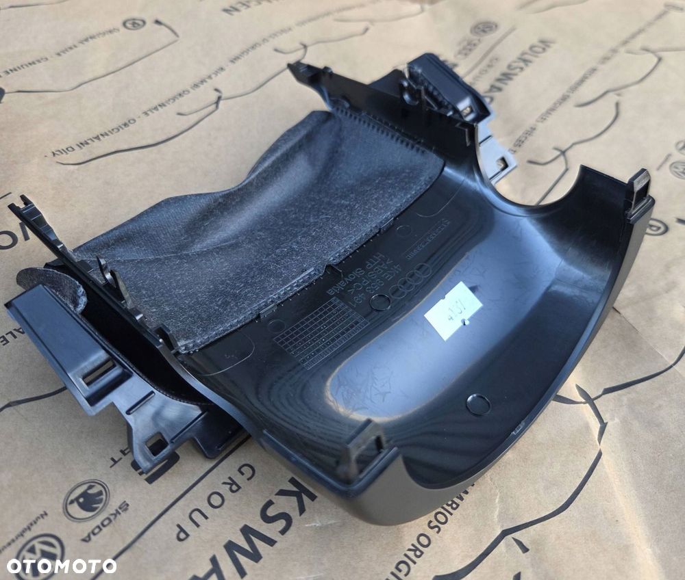 audi q8 e-tron 4ke osłona obudowa kolumny kierowniczej 4ke953491 - 3