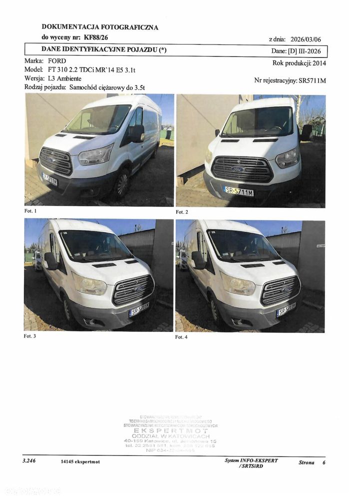 Ford Transit FT310 2.2 TDCi L2H2 - 1