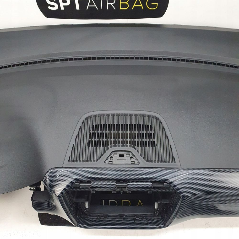 VW UP! UP DESKA ROZDZIELCZA KONSOLA KOKPIT PULPIT PODUSZKI AIRBAG AIR BAG PASY KIT SET - 3