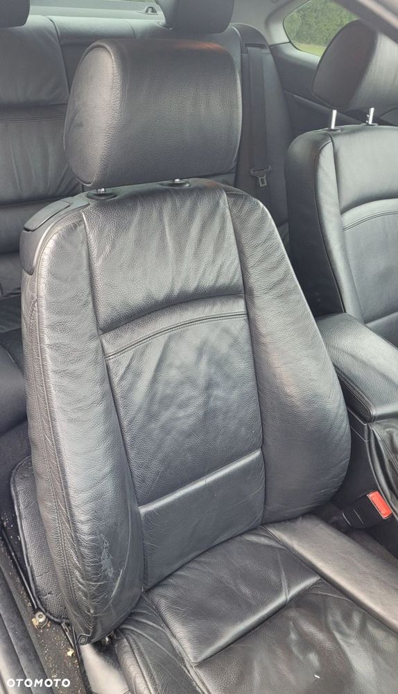 FOTEL PRAWY PRZÓD PRZEDNI BMW E92 COUPE CZARNA SKÓRA C75 - 3