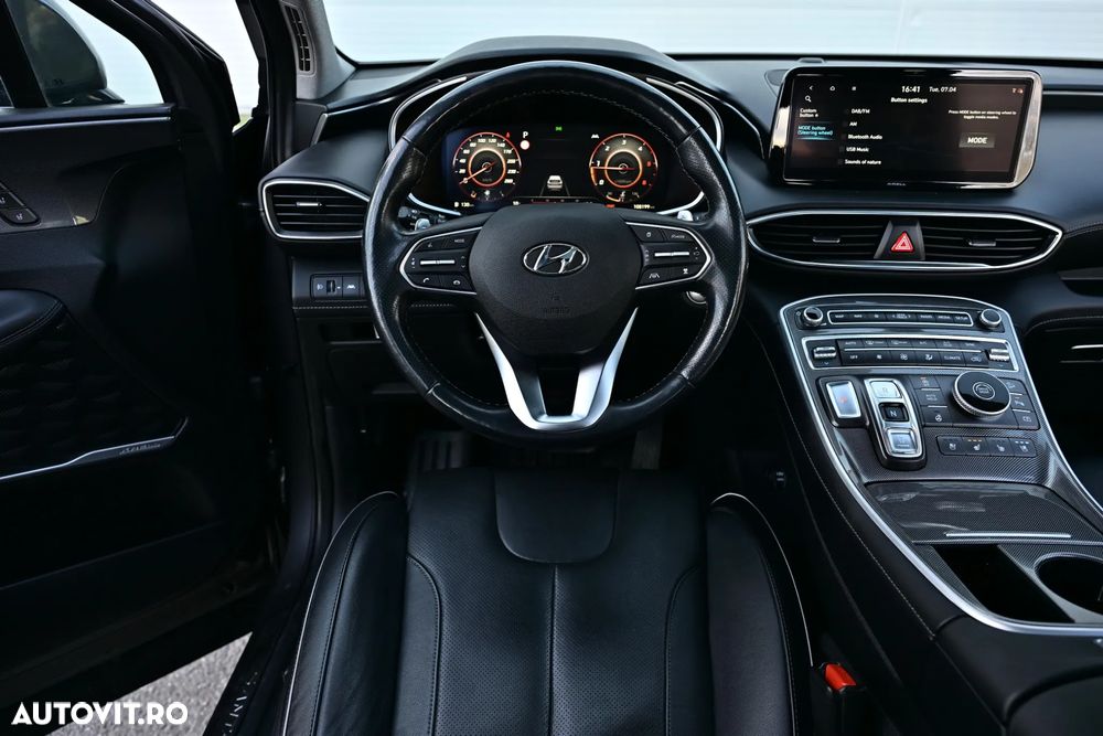 Hyundai Santa Fe blue 2.2 CRDI 2WD Automatik Family+ - 27