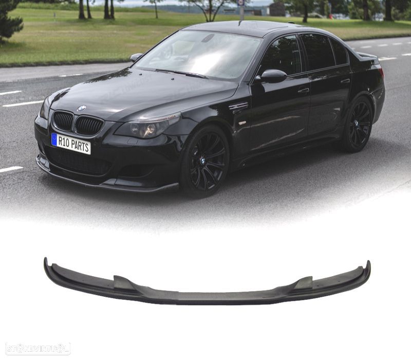 SPOILER LIP FRONTAL BMW E60 SEDAN E61 TOURING 03-10 - 1