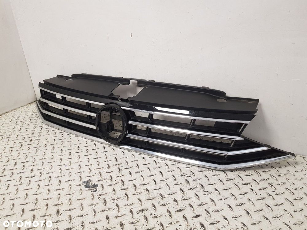 ŁADNY ORYGINALNY GRILL VW PASSAT B8 R-LINE LIFT 19-24 3G0 ATRAPA CHROM 3G0853651DG DJ DE DH - 3