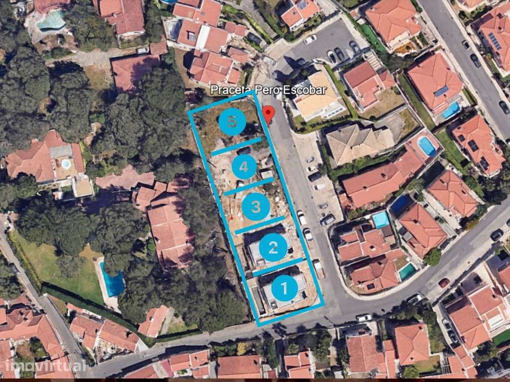 Lote terreno com Projecto aprovado para moradia - Murches - Grande imagem: 3/13