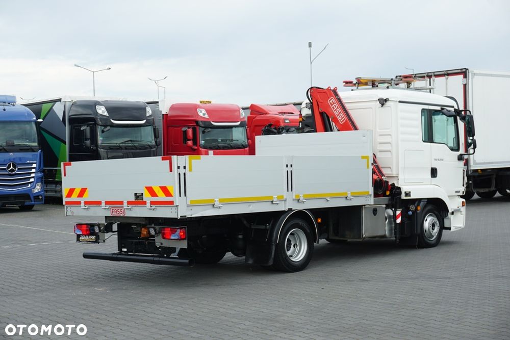 MAN / TGL / 12.250 / SKRZYNIOWY + HDS / FASSI F 65 / PILOT - 7