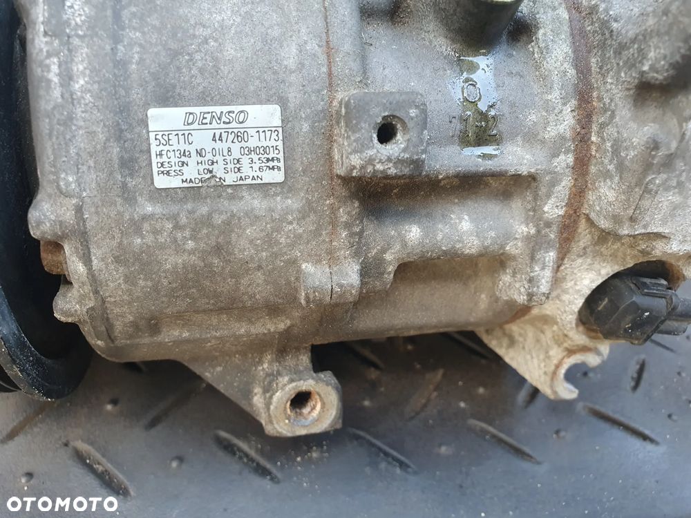 Toyota Yaris 1.5L 4cyl 2007-2011 Denso 5SE11C 447260-1173 - 3