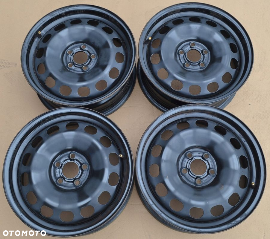 FELGI STALOWE VW SKODA AUDI SEAT 5x100 6J16 ET 35 x4szt F-600b - 3
