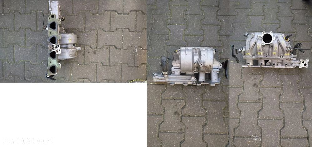 OPEL DAEWOO SAAB KOLEKTOR SSĄCY METALOWY ALUMINIUM - 7