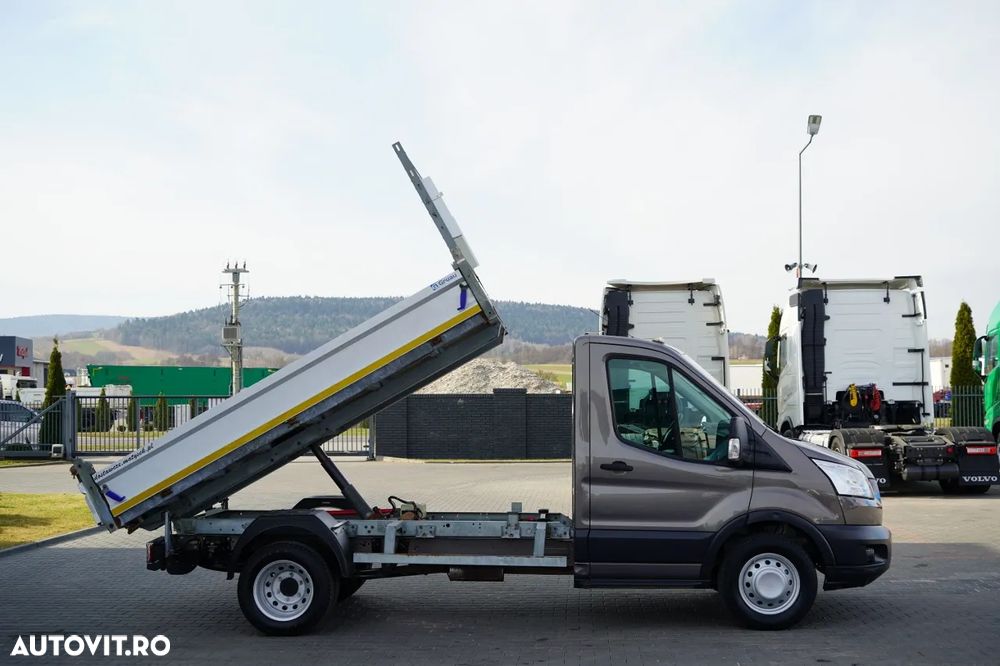 Iveco TRANSIT / BASCULATOR SPATE / DUBLU / MANUAL / IMPORTAT - 6
