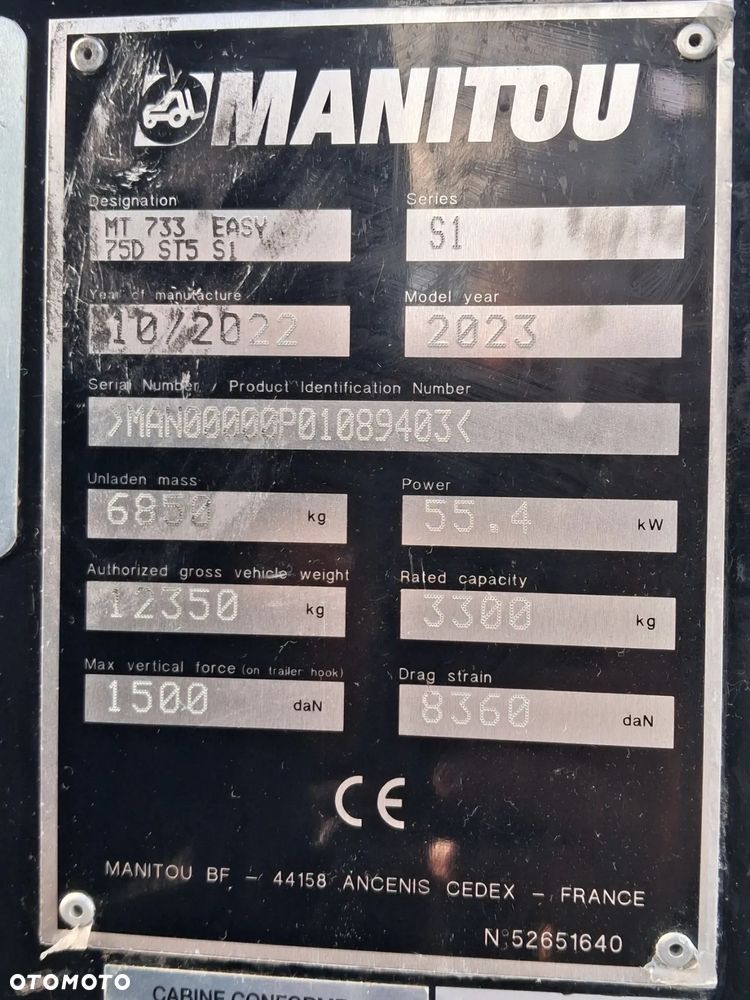 Manitou MT 733 EASY - 13