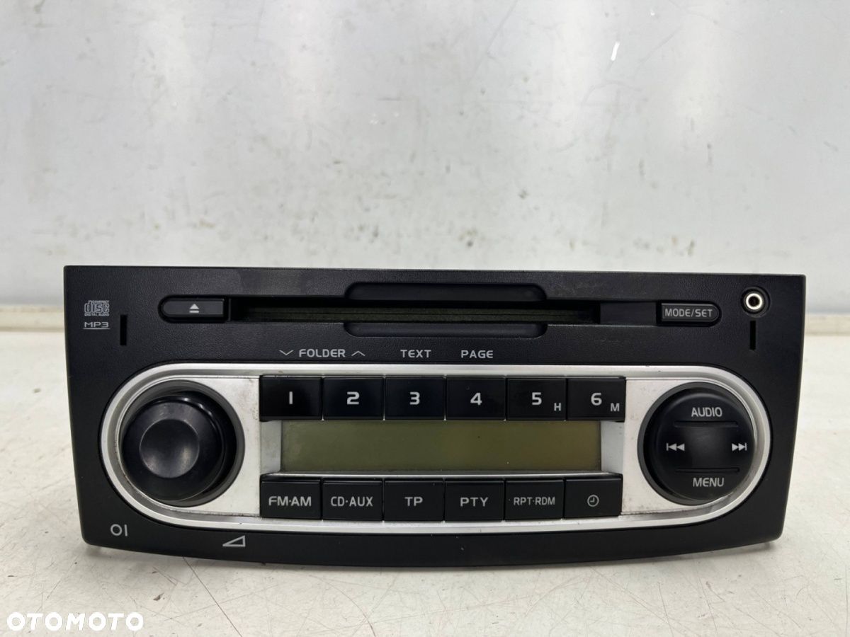 Radio Mitsubishi Colt VI 6 Z30 LIFT 08-12r. tuner Cd MP3 AUX fabryczny mz314167 - 1