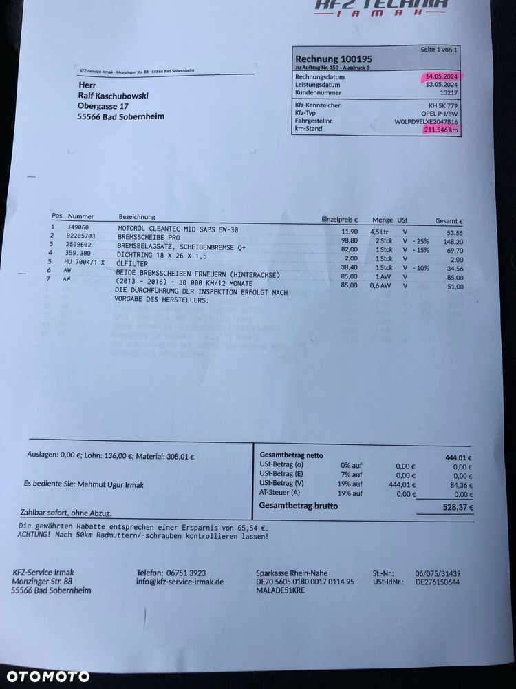 Opel Zafira 2.0 CDTI Cosmo - 12