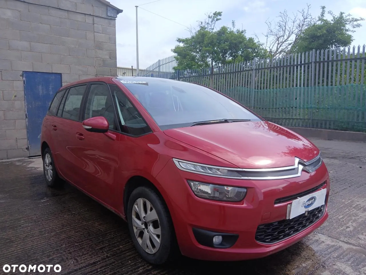 CITROEN C4 GRAND PICASSO II PRZÓD MASKA ZDERZAK LAMPY BŁOTNIKI NADKOLA - 2