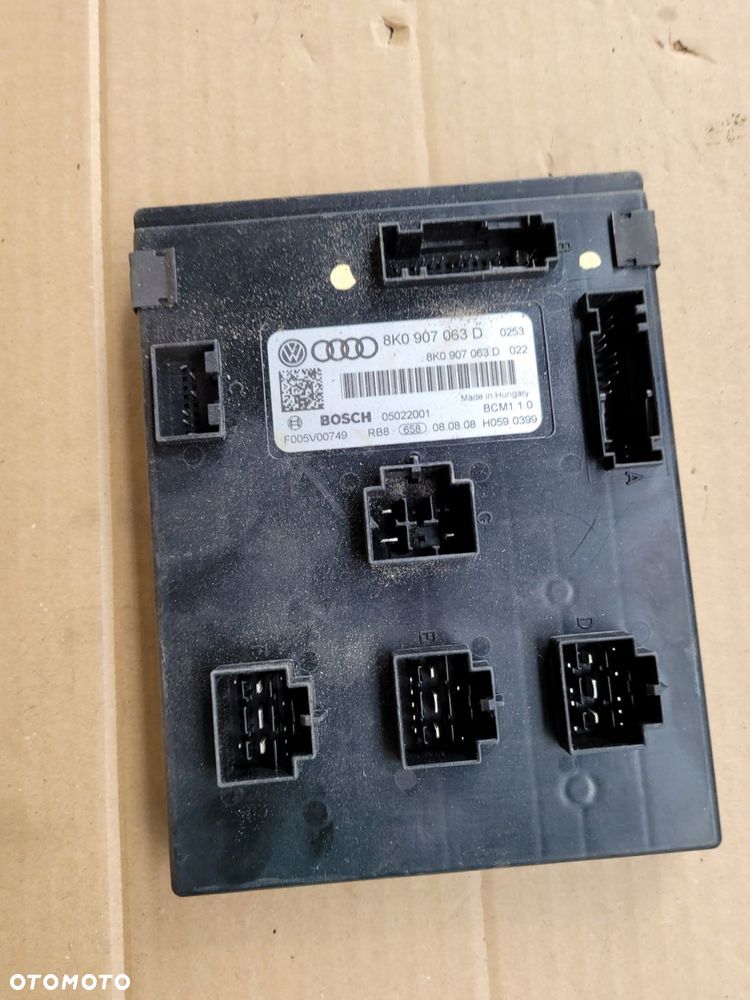 moduł komfortu audi a4 a5 a6 8k0907063d - 1
