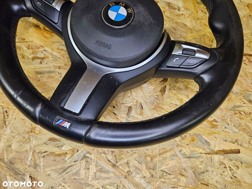 BMW F20 F21 F30 F31 F34 F36 KIEROWNICA SKÓRA M PAKIET AIRBAG - 2