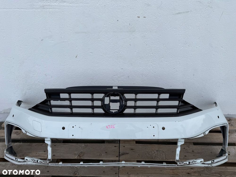 zderzak przód przedni vw passat b8 3g0 lift fl 2019- r-line + grill atrapa - 1