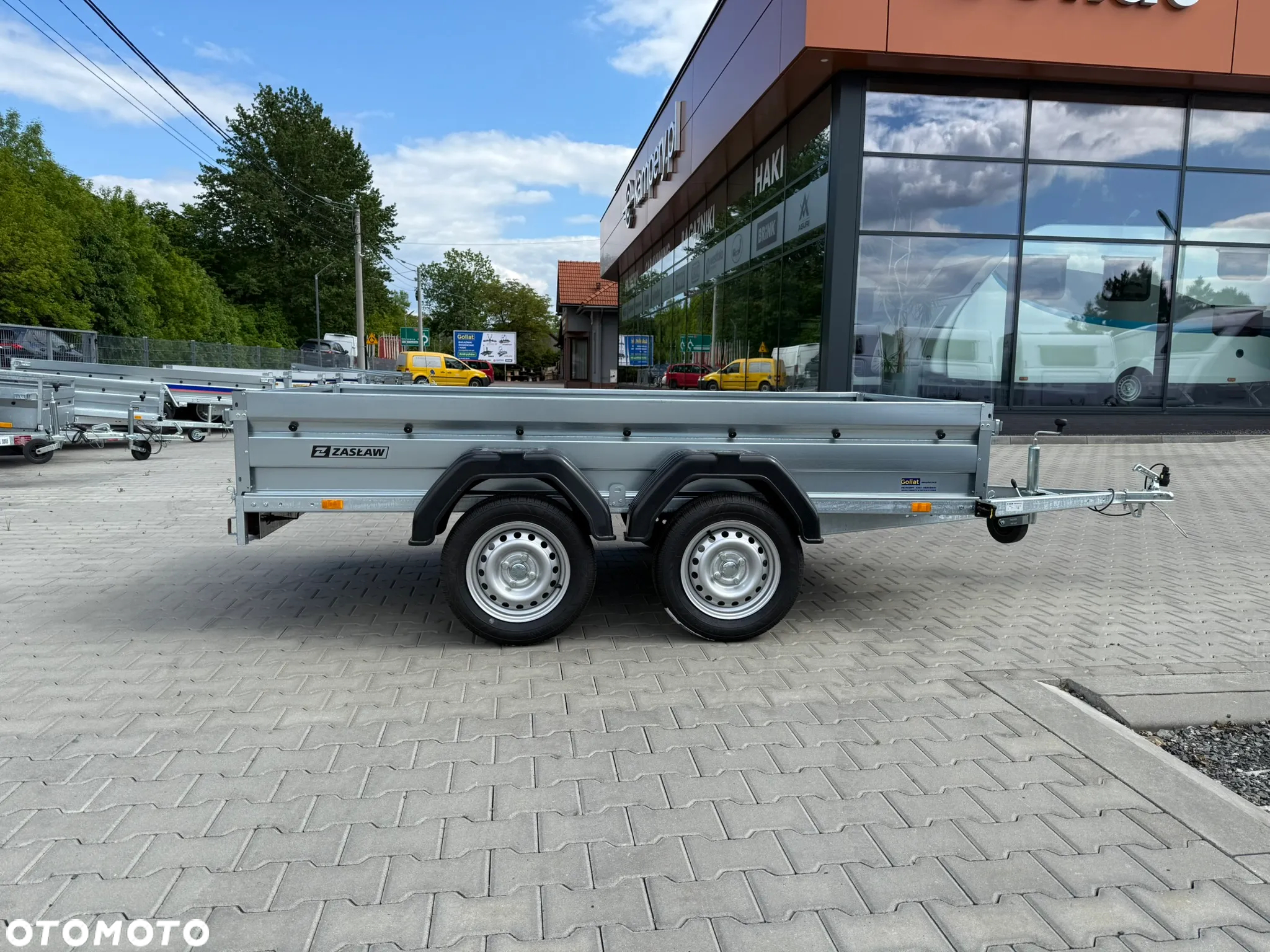 Zaslaw 265T przyczepa dwuosiowa dwuosiówka PRZYCZEPKA Andrychów - 2