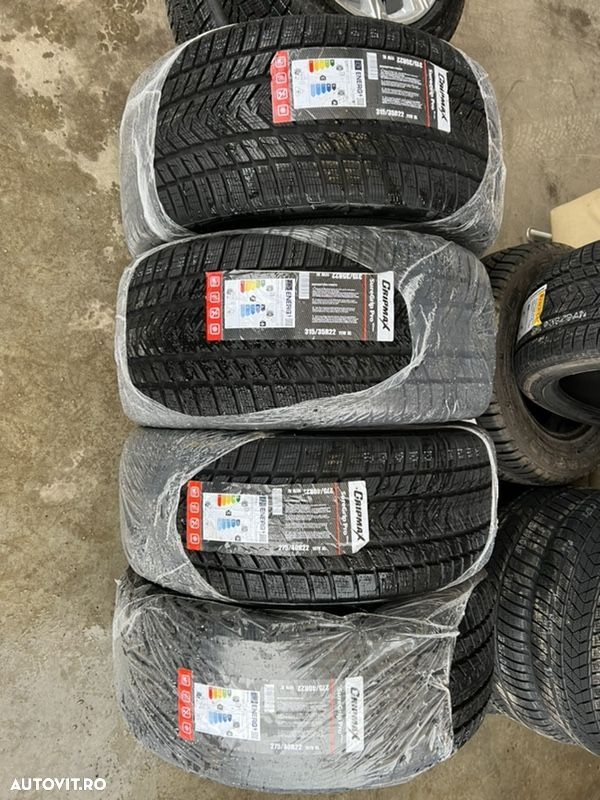 vând set anvelope 275/40/22-315/35/22 gripmax de iarnă noi - 1