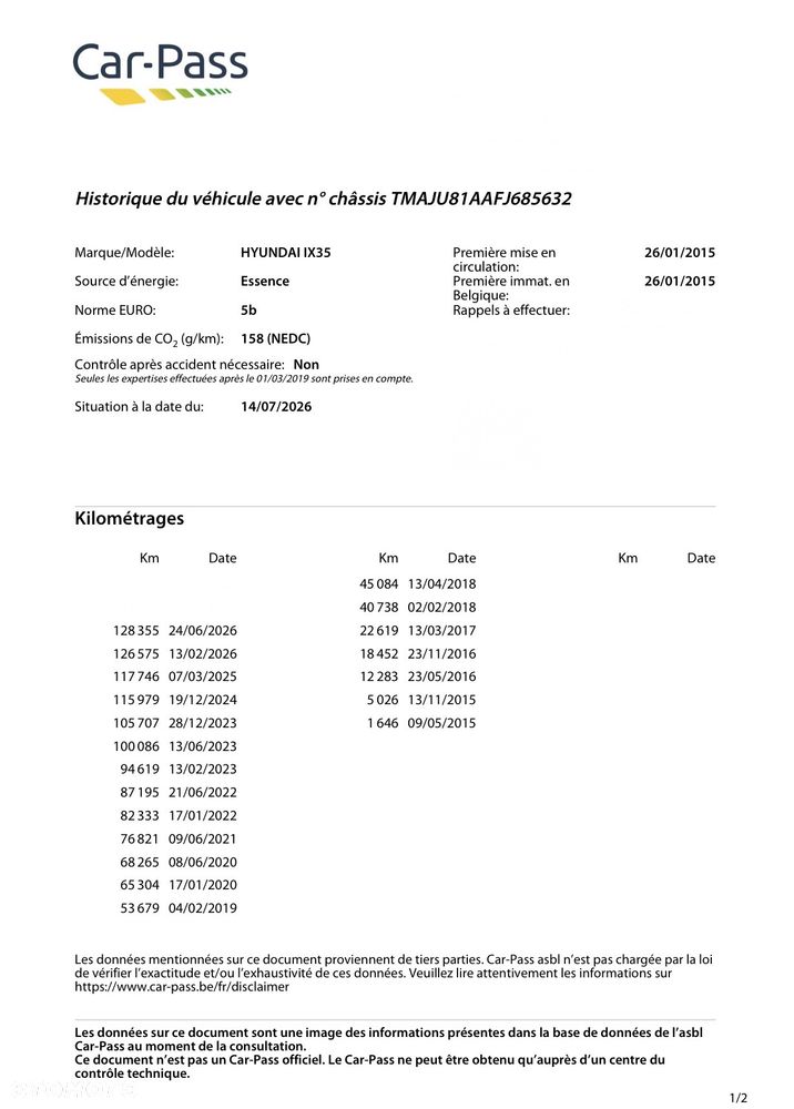 Hyundai ix35 1.6 GDI Premium 2WD - 36