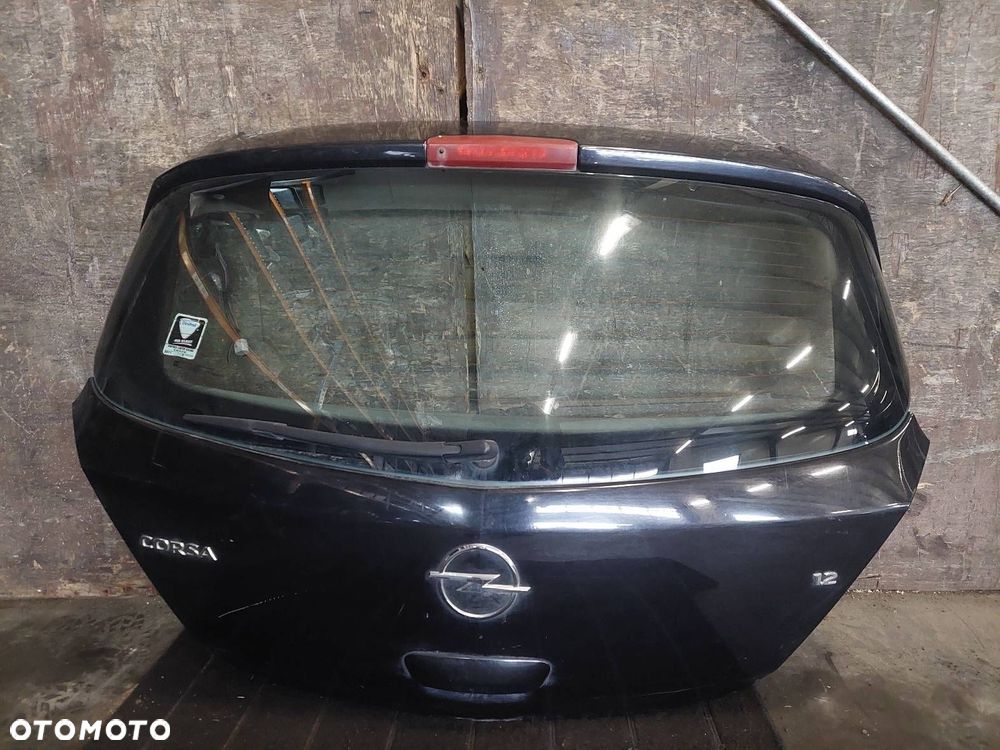 KOMPLETNY TYŁ KLAPA BAGAŻNIKA ZDERZAK TYŁ LAMPY OPEL CORSA D Z20R - 9