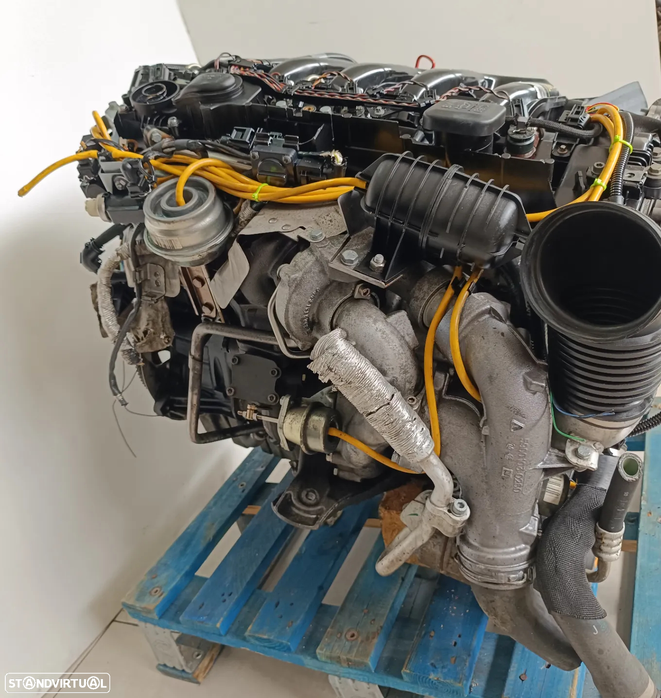 Motor Bmw 535D 272cv M57 bloco ferro E60 306D4  caixa automatica 6hp26 312NJ - 5