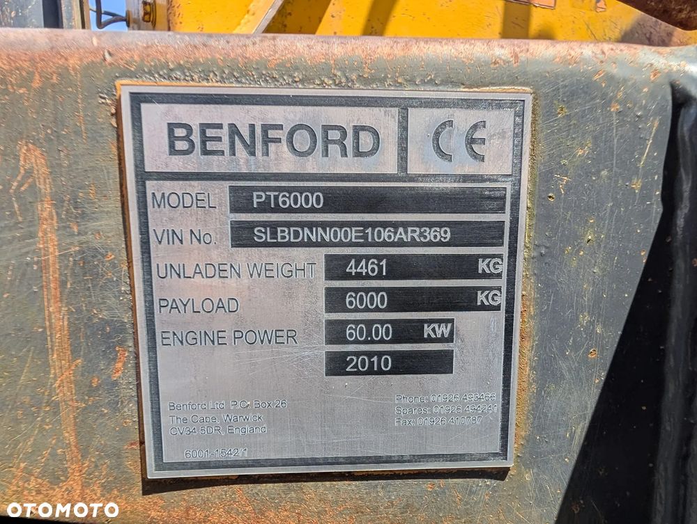 Terex BENFORD PT6000 - 9