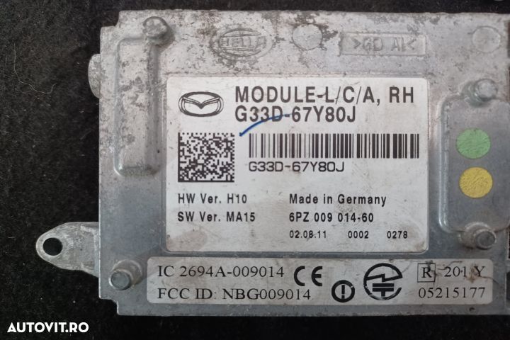 Calculator senzor radar G33D-67Y80J G33D-67Y80J Mazda CX-7 1 [2006 - - 4