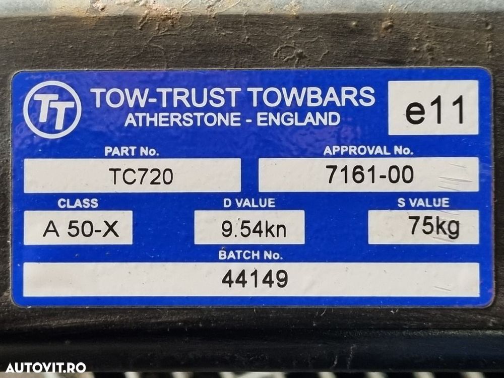 Carlig remorcare Mitsubishi Shogun Pajero Pinin 1999 - 2006 SUV 4 Usi (1356) 44149 - 3