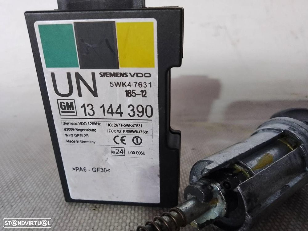 CENTRALINA IMOBILIZADOR OPEL CORSA C -13144390 - 3