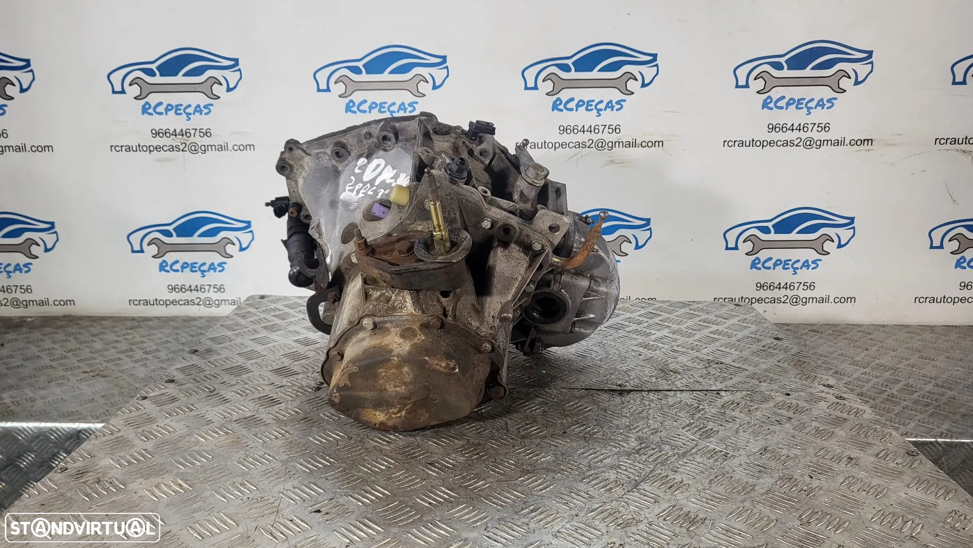 .Caixa 5 Velocidades Manual PSA Citroen Jumpy Fiat Scudo Peugeot Expert 1.9D 20DL34 WJY - 8