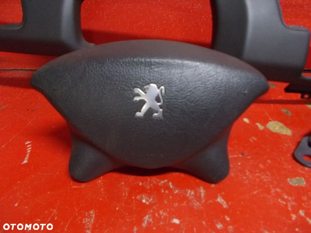 PEUGEOT 807 DESKA AIRBAG KONSOLA PASY KOMPLET ORYGINAŁ - 2