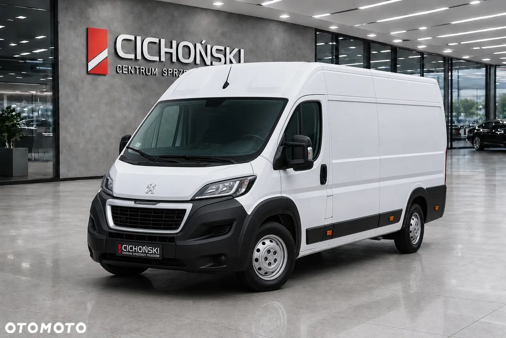 Peugeot Boxer L4H2 Extra Long 2.2 Diesel 165 Koni BEZWYPADKOWY z Polskiego Salonu I Model 2023 rok IPierwszy i Jedyny Właściciel I SERWISOWANY I Wyjątkowo Atrakcyjny Egzemplarz I - 1