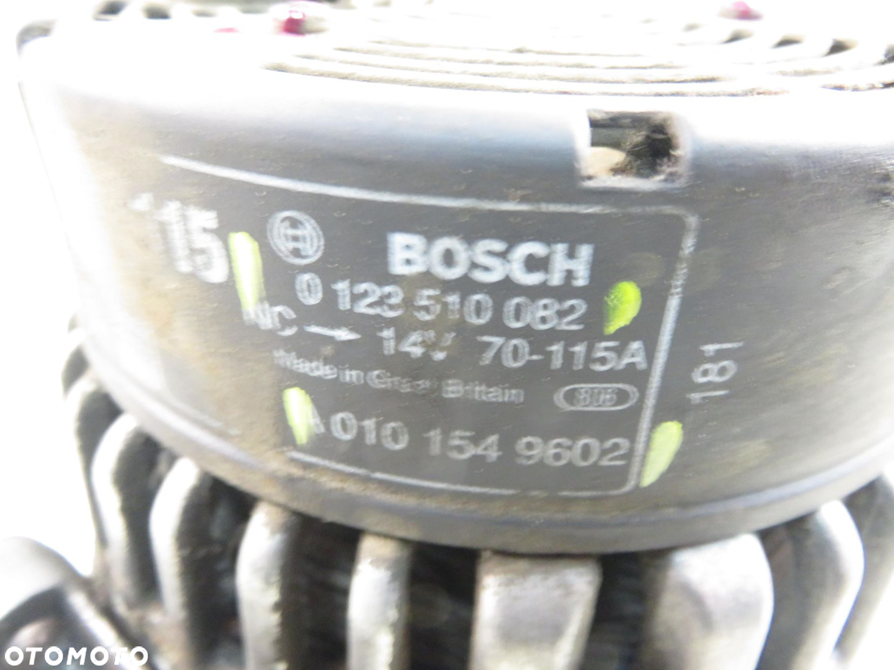 ALTERNATOR MERCEDES VITO (638) CDI 2.2  0101549602 124510082 - 2
