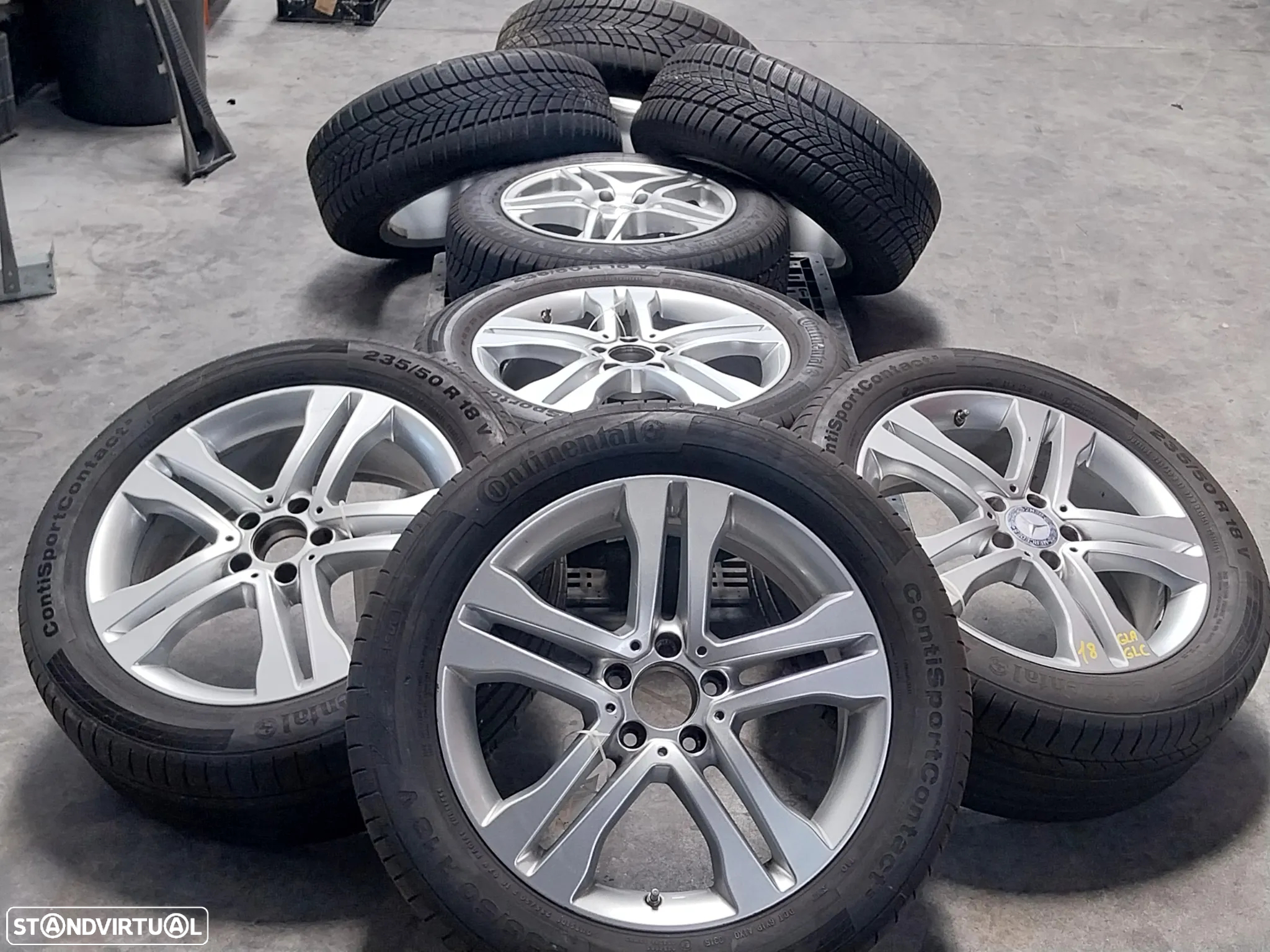 Jantes alumínio Mercedes-Benz C W204 16" - 6