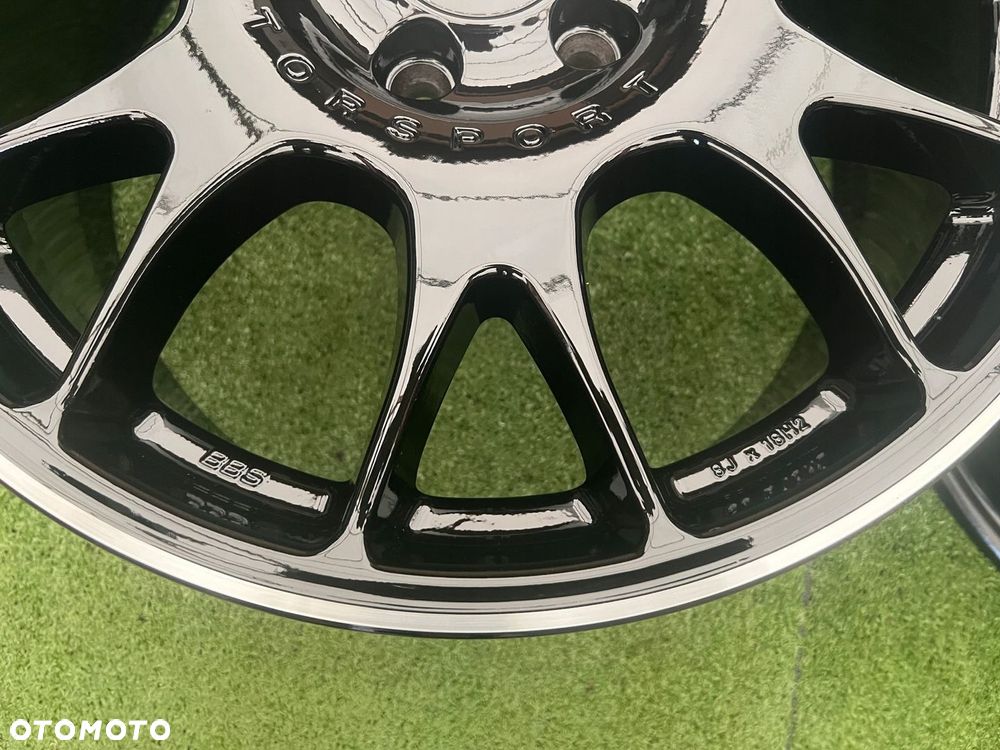 KOMPLET FELG FELGI BBS MOTORSPORT 18 5X112 ET50 VW GOLF AUDI A3 LEON - 10