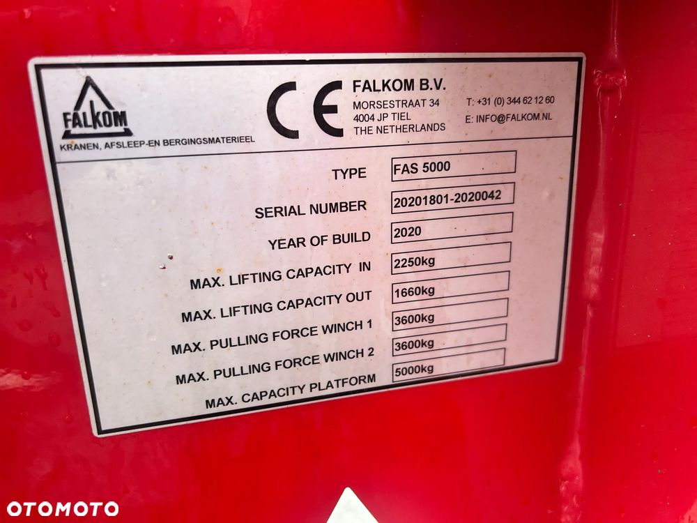 DAF LF210 4X2 EURO6 + FALKOM FAS 5000 - 28