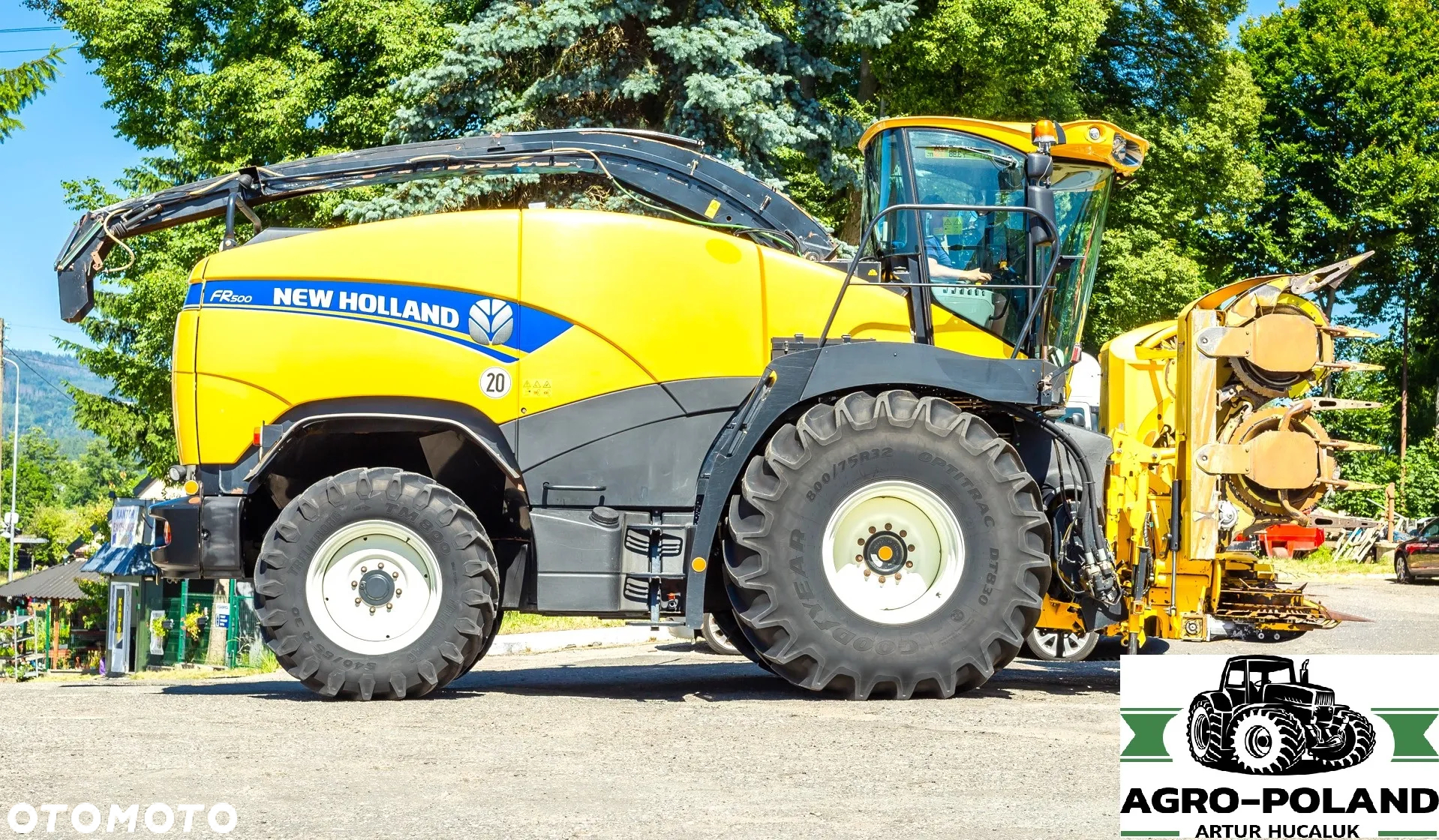 New Holland FR 500 - 2013 + 2534 h - KEMPER 360 PLUS + PODBIERACZ - 6