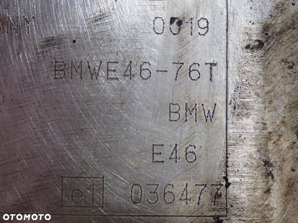 BMW E46 1,8 M43B19 COUPE M-PAKIET TŁUMIK KOŃCOWY WYDECH 036477 BMWE46-76T - 10