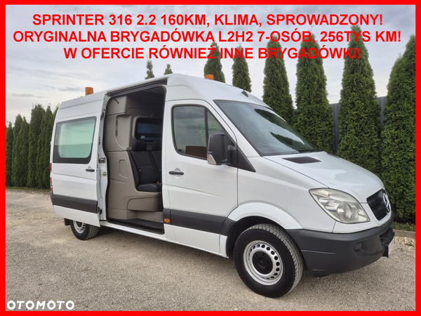 Mercedes-Benz Sprinter 316CDI 160KM Dubel kabina