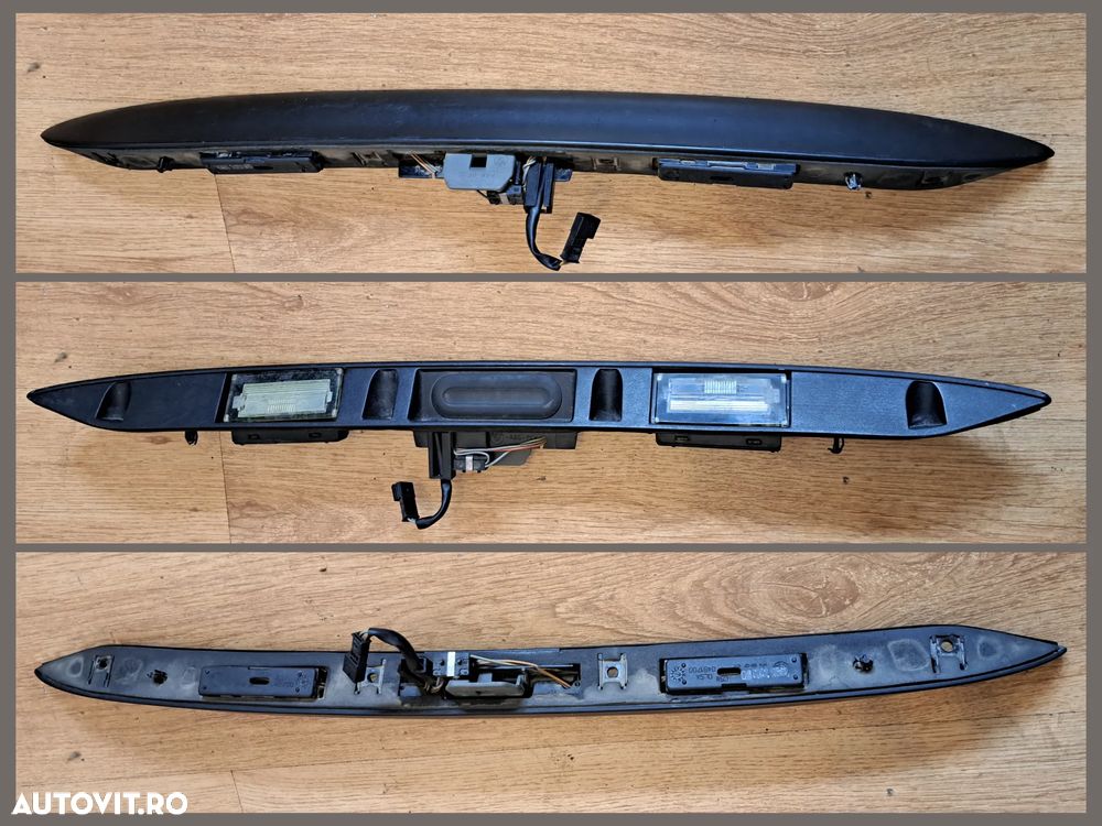 Capac ornament trim consola centrala cu suport pahare si priza, Panou butoane ESP PDC Sport consola centrala BMW F20 F36 Maner exterior deschidere haion chrome Mini R50 R52 R53 Maner exterior chrome, negru mat bmw Seria 3 E46 - 8