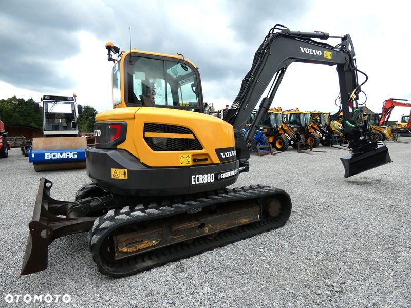 Volvo ECR88D ROTOTILT ZE SZCZYPCAMI / Super Stan / Nowe podwozie / - 11