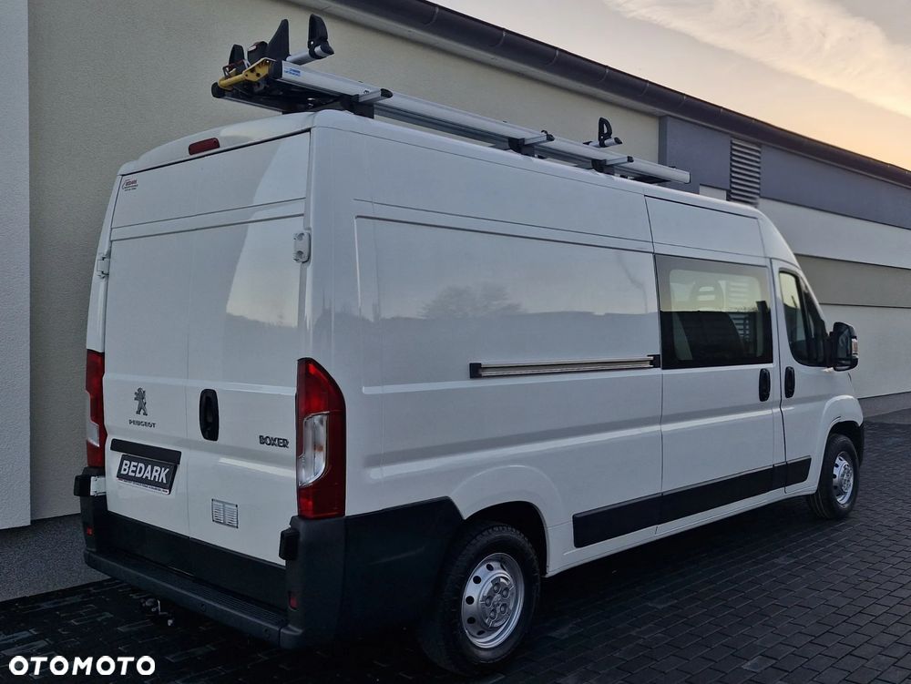 Peugeot Boxer, L3H2, BRYGADÓWKA, 7 miejsc, DOKA, tempomat, klima, - 6